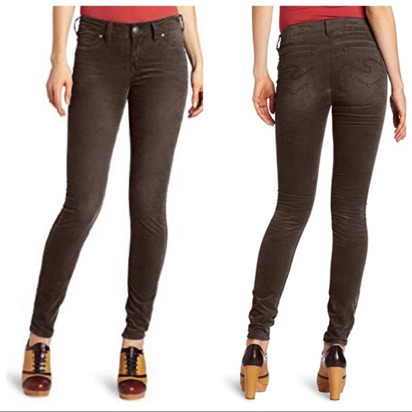 NEW Silver Jeans Suki Corduroy Jeggings - Picture 1 of 7